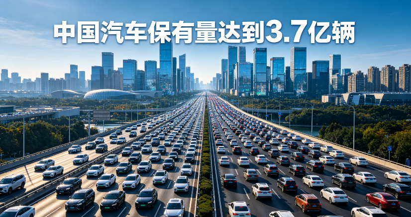 3.7亿辆汽车保有量：车轮滚滚，见证中国发展新征程
